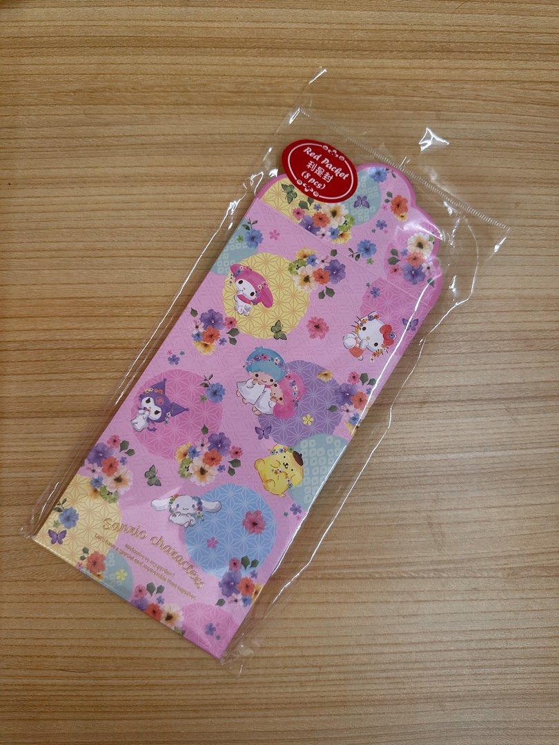 Sanrio Characters Red Packet (Category: Character Goods) located in Manila. Submitted by beatricemaechua (Listing ID 1424214720, Image 1). Description: Sanrio characters red packets/angpao .