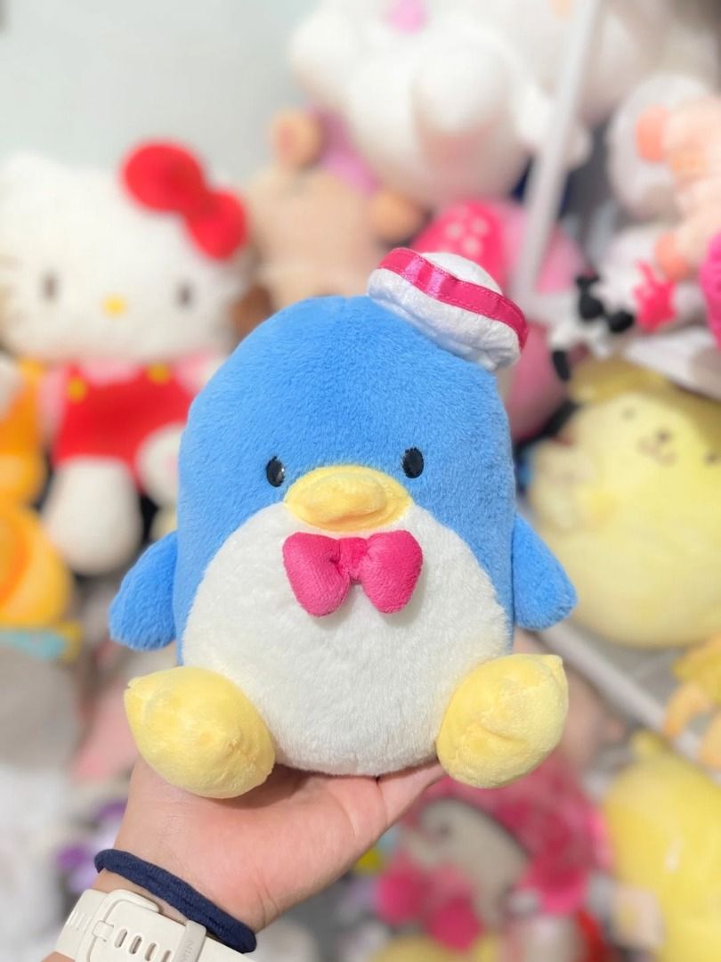 sanrio tuxedo sam plush charm stuffed toy (Category: Plushies & Soft Toys) located in Los Banos. Submitted by gemstone98 (Listing ID 1424320372, Image 3). Description: sanrio smiles plush sitting 350 head mallow 250 .