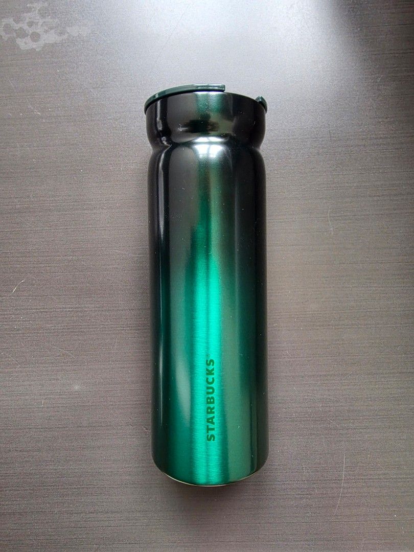 Starbucks Green Gradient Stainless Steel Tumbler 16fl .oz 473ml (Brand New, Unused)