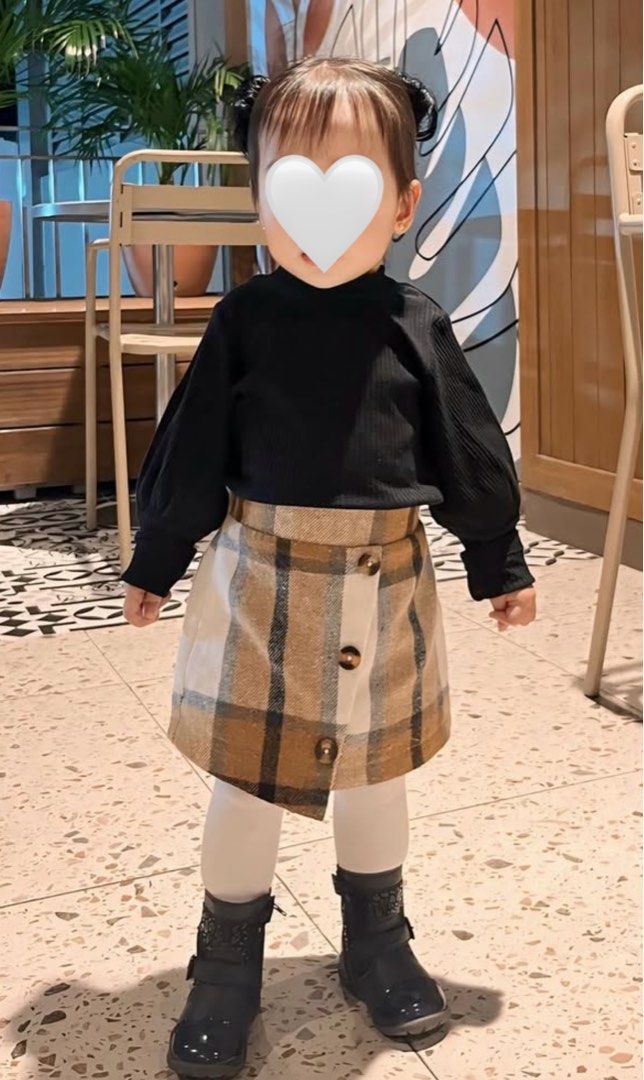 Terno Set plus Toddler Boots Made in Italy (Category: Babies & Kids Fashion) located in Alfonso. Submitted by herrrjoyce (Listing ID 1424188147, Image 1). Description: OOTD Set from Shein 9-12months, white tights not included. BOOTS - Geox Brand Bought from Italy Eur19 12cm .