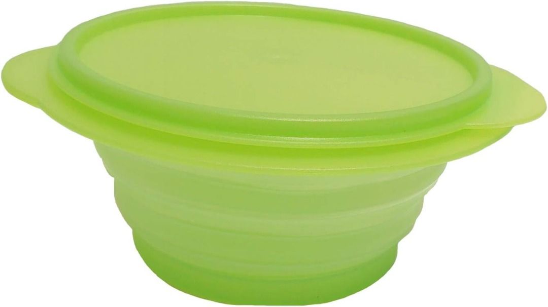 Tupperware Flat-Out Collapsible Container (700ml; green)442951348414720001