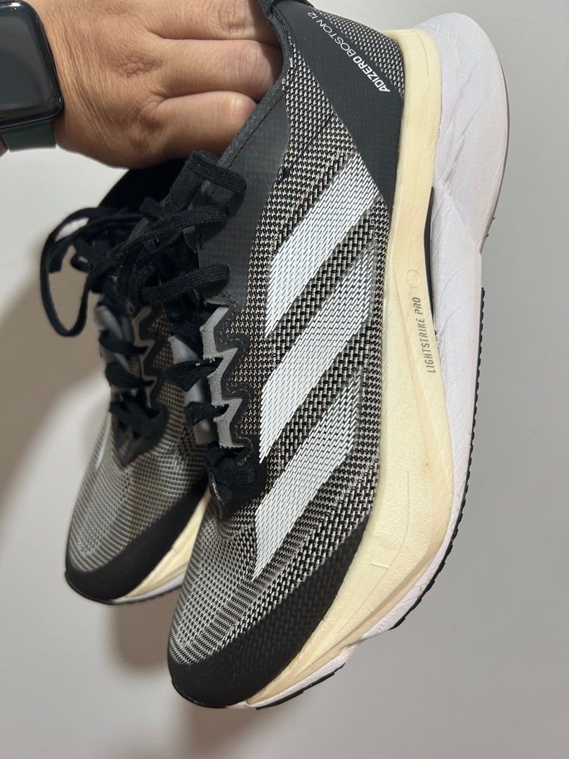 Adidas Adizero Boston 2 (Category: Sneakers) located in Taguig. Submitted by heyshopperk (Listing ID 1427515508, Image 2). Description: Authentic! Original! Real! Not fake! Money back if proven fake! Pick up in TV5 Mandaluyong RFS: Too many running shoes.