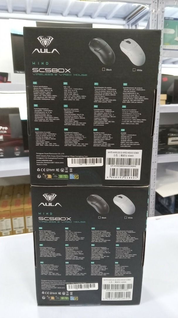 Aula SC580X Mouse (Category: Mouse & Mousepads) located in Cavite. Submitted by dwelancas79880 (Listing ID 1427533429, Image 2). Description: Wired Mouse Wireless Mouse .