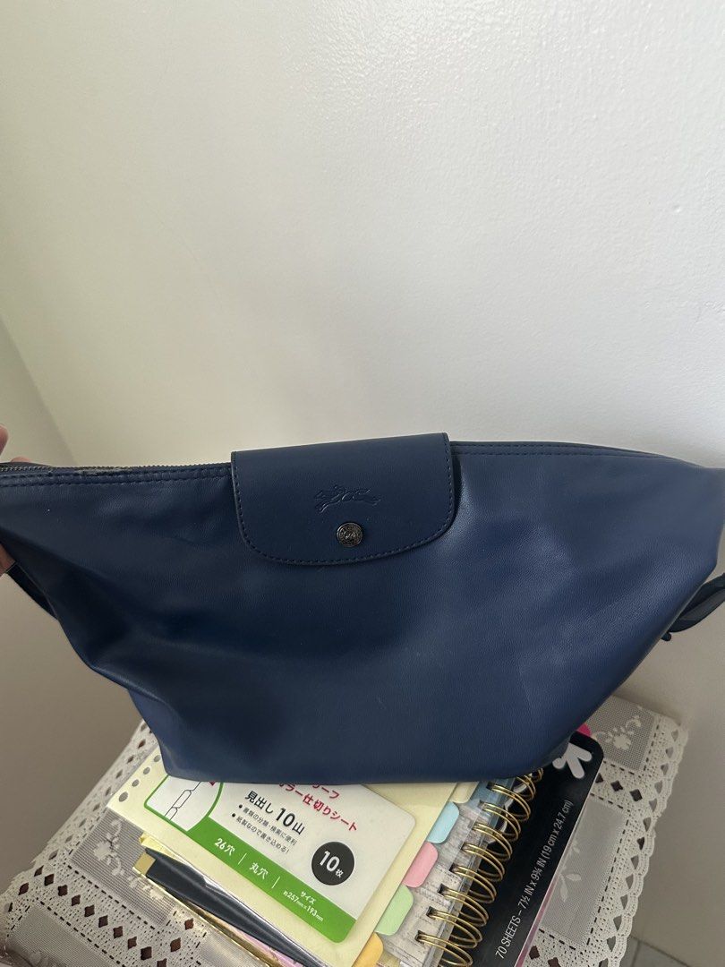 Authentic Longchamp Mondele Depose (Category: Luxury Bags & Wallets) located in Batangas. Submitted by stelaboutique (Listing ID 1427539762, Image 1). Description: With original paperbag and dustbag Only flaw as seen on the photo.
