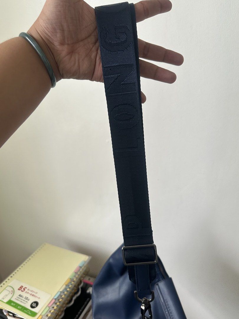 Authentic Longchamp Mondele Depose (Category: Luxury Bags & Wallets) located in Batangas. Submitted by stelaboutique (Listing ID 1427539762, Image 2). Description: With original paperbag and dustbag Only flaw as seen on the photo.
