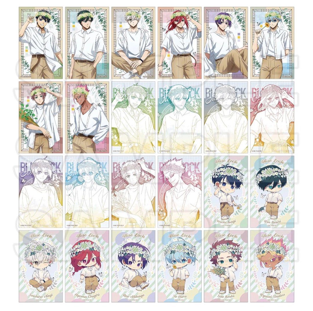 Blue Lock Flower Crown Clear Card Box Set, Hobbies & Toys, Memorabilia ...