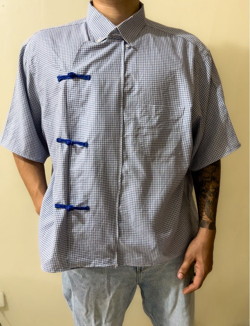 Cheongsam Remade Blue polo (Category: Tshirts & Polo Shirts ) located in San Pablo. Submitted by buttonsandcollars (Listing ID 1427605163, Image 1). Description: Cheongsam Remade Blue polo.