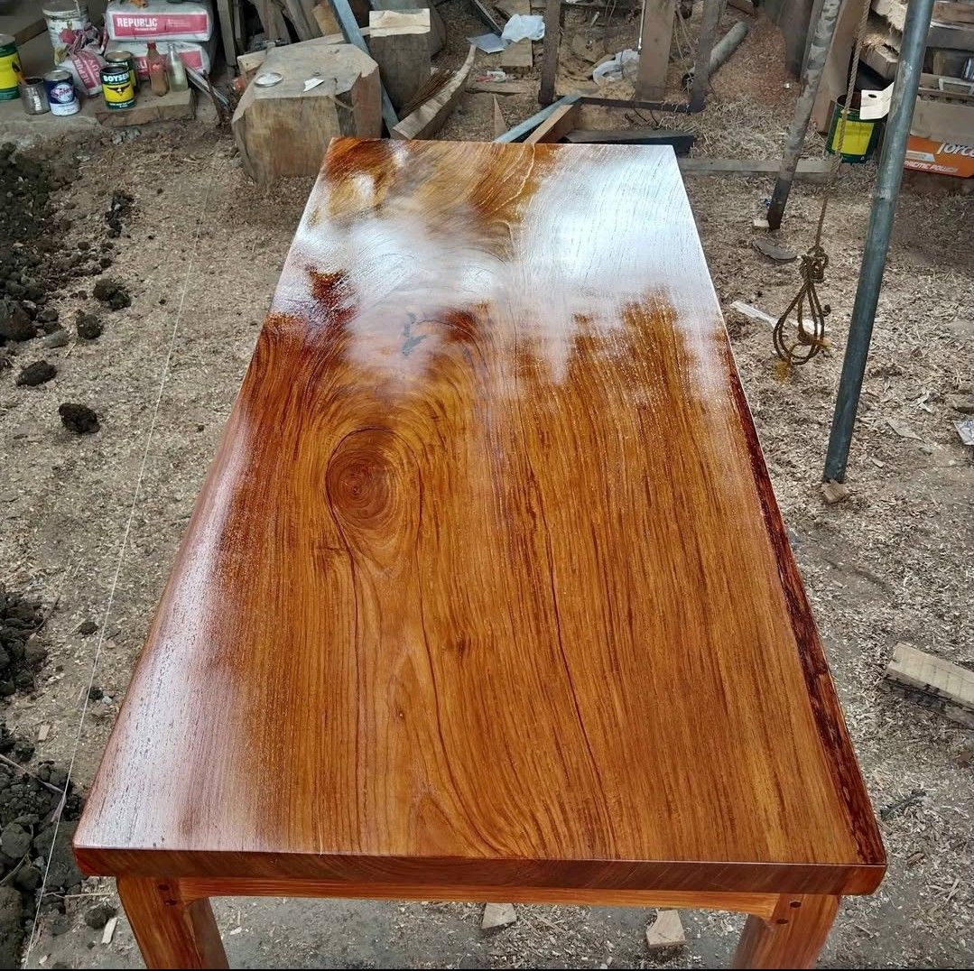 Coffee Wooden Dining Table (Category: Tables & Sets) located in Quezon City. Submitted by jhanjhan23 (Listing ID 1427585171, Image 1). Description: narra Coffee Table for sale size 2x24x4.5ft.