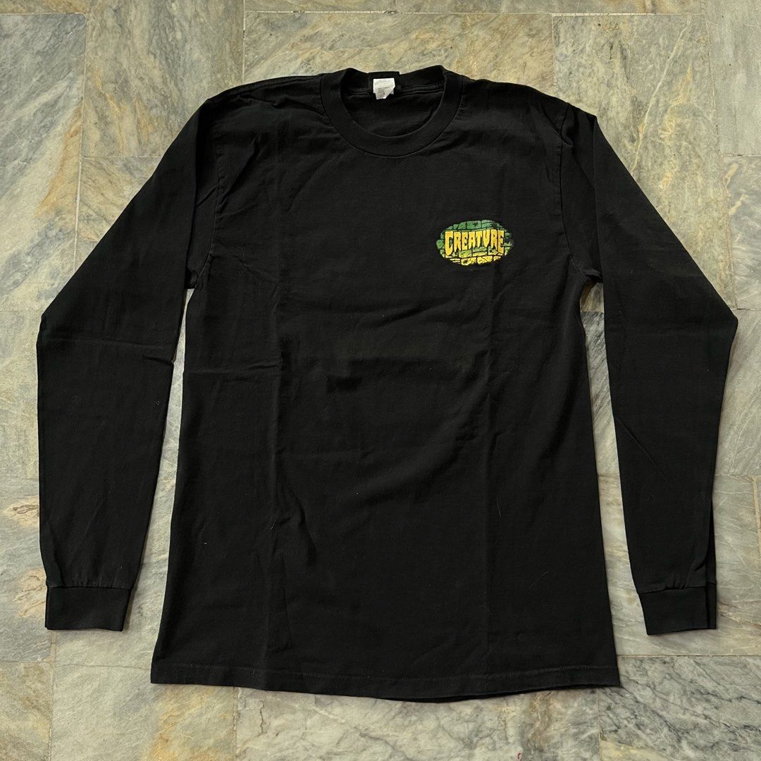 Creature Skateboards Long Sleeve Shirt (Category: Tshirts & Polo Shirts ) located in Iloilo. Submitted by venerable_supply (Listing ID 1427596447, Image 1). Description: Medium size Excellent condition Meetup Iloilo City Can ship nationwide.