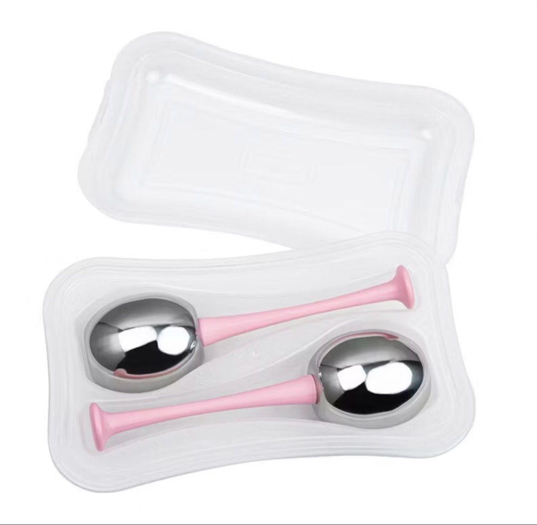 Facial Ice Globes with Case (Category: Face Care) located in Macabebe. Submitted by virgoluxe.co (Listing ID 1427593697, Image 1). Description: These facial ice globes are designed for skin icing. They come with a clear plastic case for storage. Issue: case are broken. .