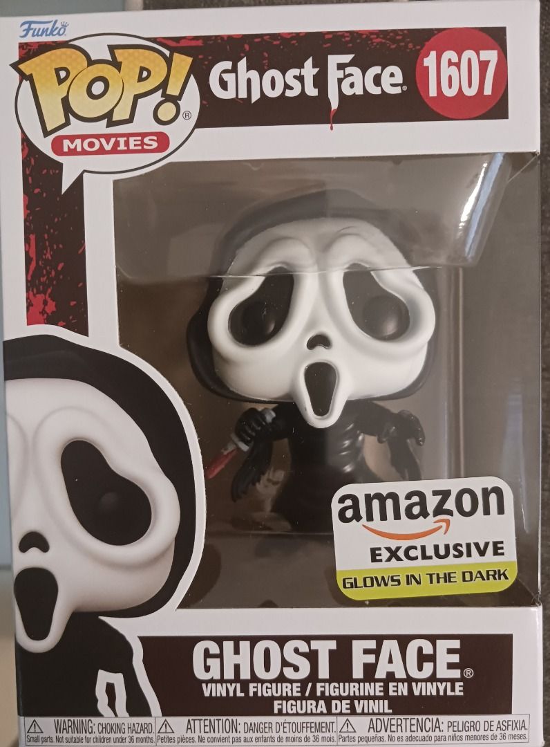 FUNKO Ghost Face #1607 Amazon Exclusive (Category: Designer & Blind Box Toys) located in Quezon City. Submitted by tkful1 (Listing ID 1427528788, Image 1). Description: RARE Funko GHOSTFACE #1607 FOR SALE! 1. Funko GHOSTFACE #1607 'AMAZON' 'Glows In the Dark' Special Exclusive Edition EXTREMELY RARE IN Phil only P1495 BRAND NEW, NEVER OPENED. Amazon Edition comes with plastic protector. MEET UPS: Safe, secure Quezon City location near Trinoma off
