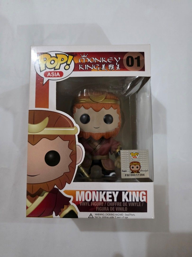 Funko Monkey King (01) (Category: Designer & Blind Box Toys) located in Paranaque City. Submitted by tangerinedayz (Listing ID 1427598898, Image 1). Description: Includes: Pre-loved Pop Protector.