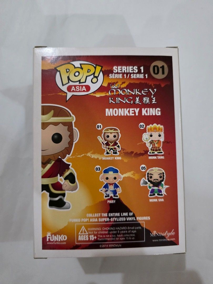 Funko Monkey King (01) (Category: Designer & Blind Box Toys) located in Paranaque City. Submitted by tangerinedayz (Listing ID 1427598898, Image 3). Description: Includes: Pre-loved Pop Protector.