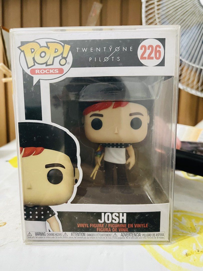 Funko Pop! Rocks Twenty One Pilots Josh #226 (Category: Designer & Blind Box Toys) located in Quezon City. Submitted by happy.goodbuy (Listing ID 1427580403, Image 1). Description: .