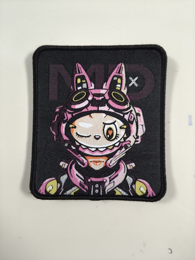 Grayscale Supply Labubu Mech Girl Patch ( Woven) (Category: Plushies & Soft Toys) located in Rizal. Submitted by epektuz_lab (Listing ID 1427569632, Image 1). Description: New Payment via GCash or BPI. Shipping fee: Buyer's expense. Shipping to be booked by the buyer..