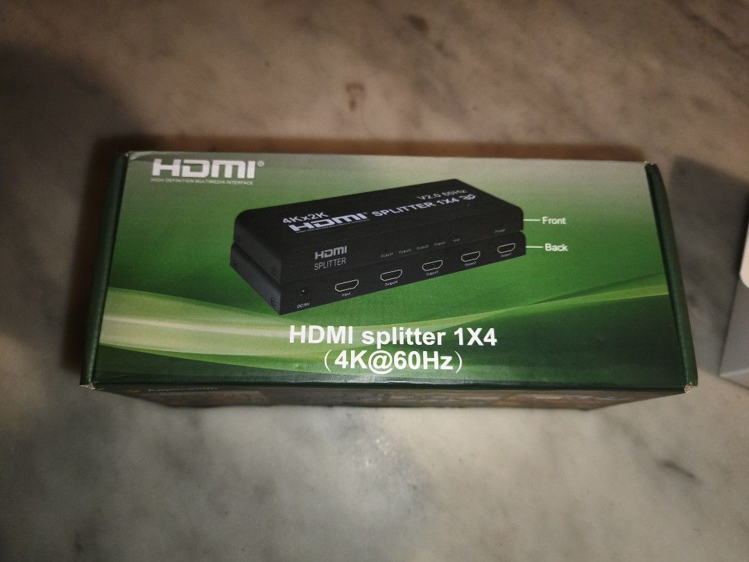 HDMI Splitter 1x4 (4K@60Hz)