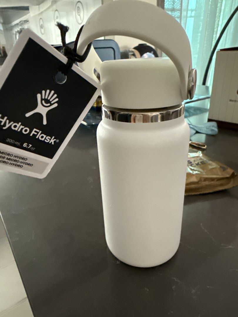 Hydro Flask 200ml White Water Bottle459504321205391361