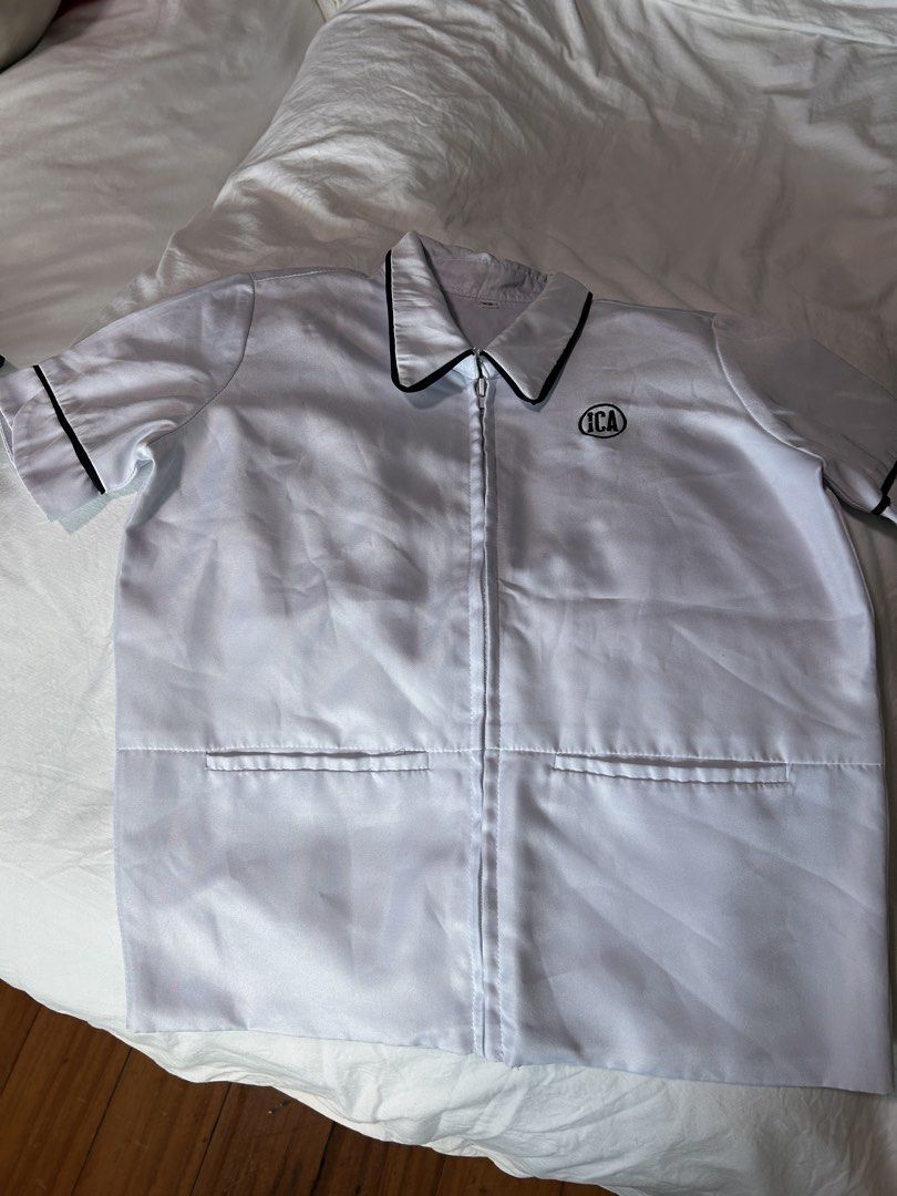 ICA Senior High School Uniform TOP ONLY (Category: Blouses) located in Pasig City. Submitted by bili_nakayo (Listing ID 1427582573, Image 1). Description: Authentic ICA Senior High School uniform TOP. RFS: Graduated already years ago. It’s just nakatambak in the closet. NO FLAWS. Barely used because of the pandemic. Basically brand new I don’t have the bottom part (skirt) NO WW. ALL PICTURES ARE POSTED. .