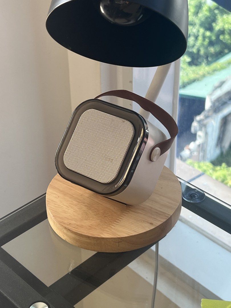 K12 Portable Speaker with LED (Category: Soundbars, Speakers & Amplifiers) located in Malolos. Submitted by freeshark_fc8503 (Listing ID 1427522429, Image 1). Description: can do lalamove, working.
