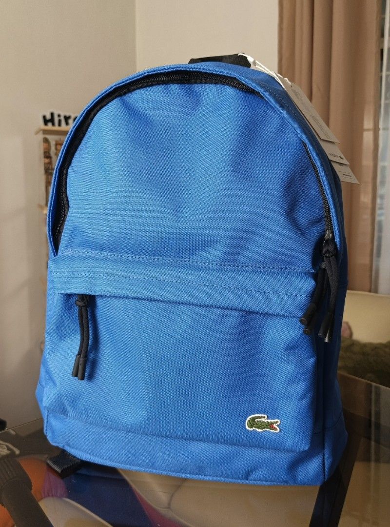 Lacoste backpack (Category: Backpacks) located in Rizal. Submitted by astrid20 (Listing ID 1427577729, Image 1). Description: 100% authentic from US brandnew with tag 3000+sf.