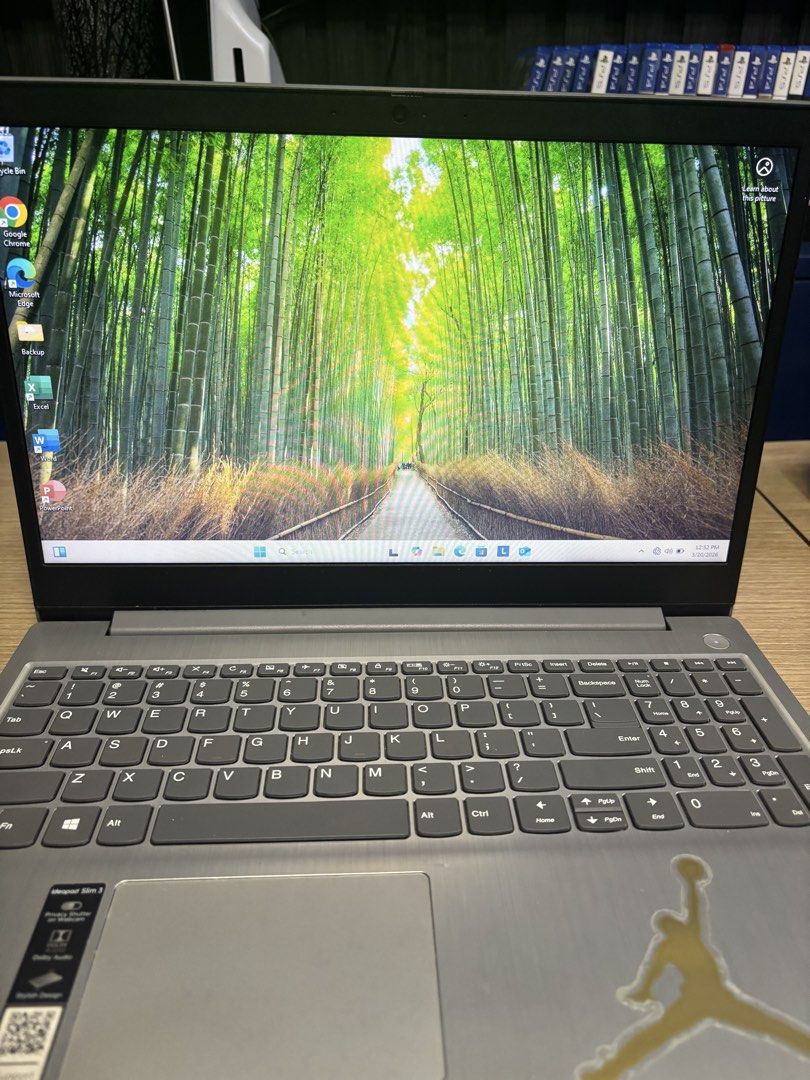 Lenovo Laptop with Charger (Category: Laptops & Notebooks) located in Pasig City. Submitted by karlstine19 (Listing ID 1427524014, Image 3). Description: Laptop: Lenovo IdeaPad 3 15IML05 CPU: i3-10110U GPU: Intel(R) UHD Graphics OS: Windows 11 Storage: 8gb Ram 512 SSD No Camera RFS: Upgrade 15 inches Negotiable .