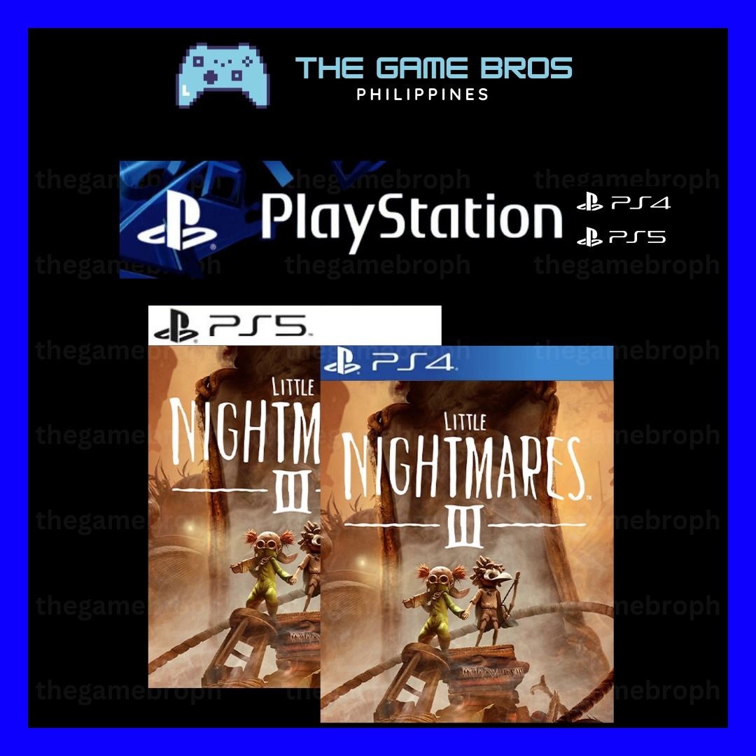 Little Nightmares 3 (PS4&PS5) Digital Download (Category: PlayStation) located in Manila. Submitted by thegamebroph (Listing ID 1427600161, Image 1). Description: 🔥 FEATURES 🔥 ✅ 100% SAFE and LEGAL games bought from Playstation Store✅ ✅ 100% STABLE and RELIABLE !!! ✅ ✅ Not required to MODIFY your console ✅ ✅ Warranty provided✅ ✅ Instant Delivery*✅ ✅ Simple & Details Installation Guide Provided✅ ✅ 99% of all games available on PlayStation Store✅