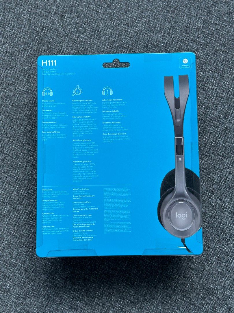 Logitech H111 Stereo Headset - Brand New404090870480261121