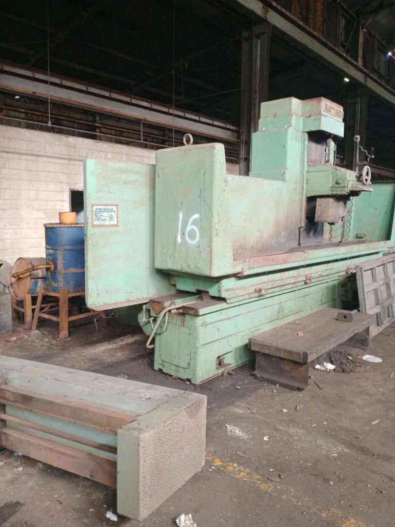 Mattison - Horizontal Spindle Surface Grinder Machine (Category: Industrial Equipment) located in Manila. Submitted by switchhaz (Listing ID 1427504891, Image 3). Description: For Sale or Swap - Mattison Horizontal Spindle Surface Grinder - Made in USA - Heavy-duty industrial machines designed for high-precision flat surface grinding - Capable of handling exceptionally large and long workpieces up to 220 inches or more - Used for industrial preci