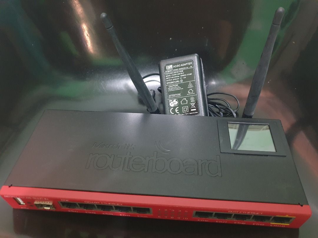 MIKROTIK ROUTERBOARD rb2011 with manual, Computers & Tech, Office ...