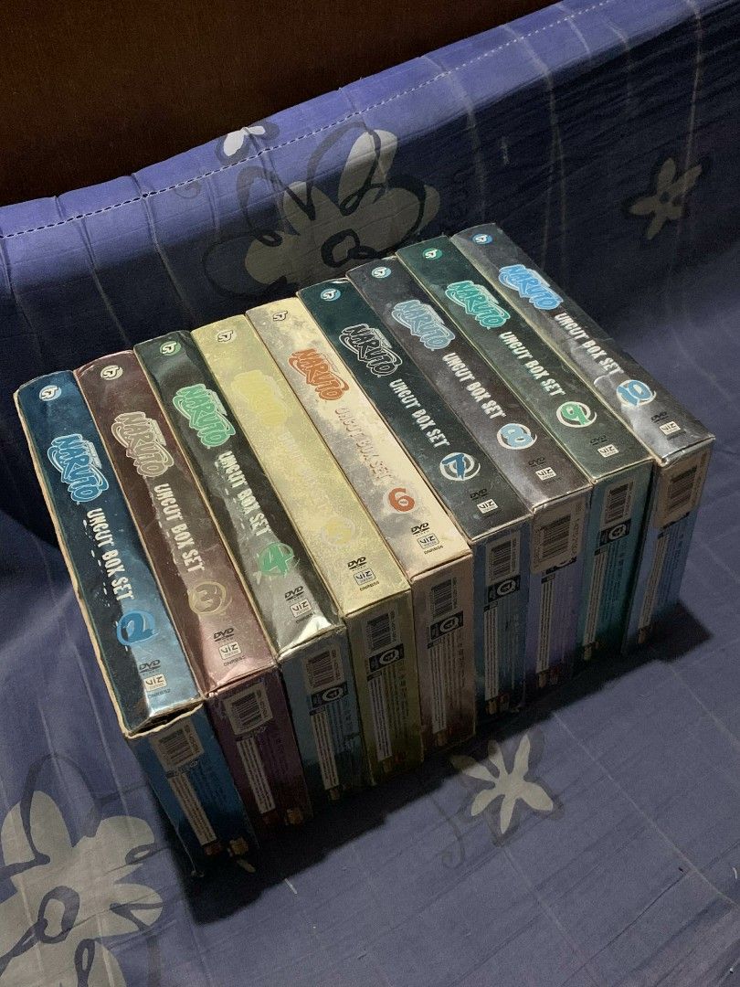 Naruto Uncut Box Set (Category: Comics & Manga) located in Bulacan. Submitted by jazmineb (Listing ID 1427583707, Image 1). Description: !!! NAME YOUR PRICE - Negotiable Naruto Uncut Box Set Slightly used, box has dents, DVDs are well kept, barely used MOP: GCash LOC: Around Caypombo/Sta. Maria if meet up. J&T/LALAMOVE if delivery, buyer must cover delivery fee RFS: Need funds + Helping my friend sell so please be patient!.