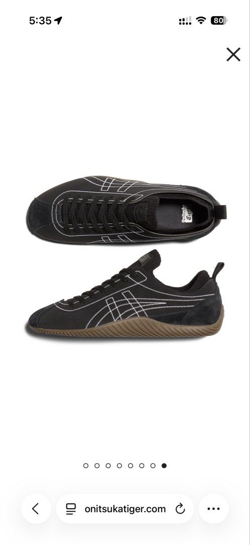 Onitsuka Tiger SCLAW Black Sneakers (Category: Casual Shoes) located in Manila. Submitted by jgabbiee (Listing ID 1427572563, Image 3). Description: Bought in Japan just this month. RFS: will get a different color Brand new with tag and box. Just fitted in store and at home. Fits 8.5 to 9 women’s size .