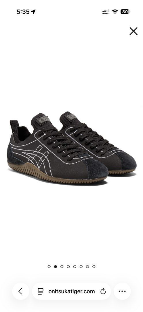Onitsuka Tiger SCLAW Black Sneakers (Category: Casual Shoes) located in Manila. Submitted by jgabbiee (Listing ID 1427572563, Image 2). Description: Bought in Japan just this month. RFS: will get a different color Brand new with tag and box. Just fitted in store and at home. Fits 8.5 to 9 women’s size .