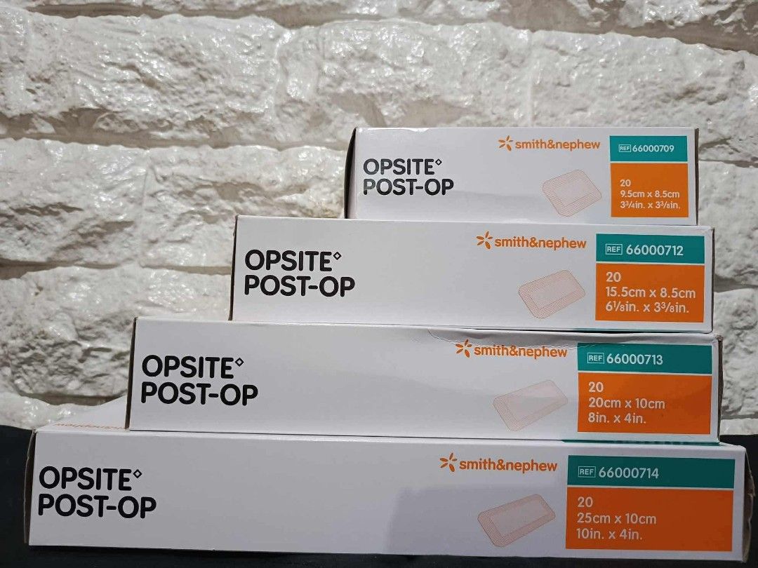 Opsite Post Op all sizes (Category: Braces, Support & Protection) located in Manila. Submitted by rosel2001 (Listing ID 1427589766, Image 1). Description: Cash on delivery Cash on Pickup Gcash Deliver thru lalamove Same Day delivery.