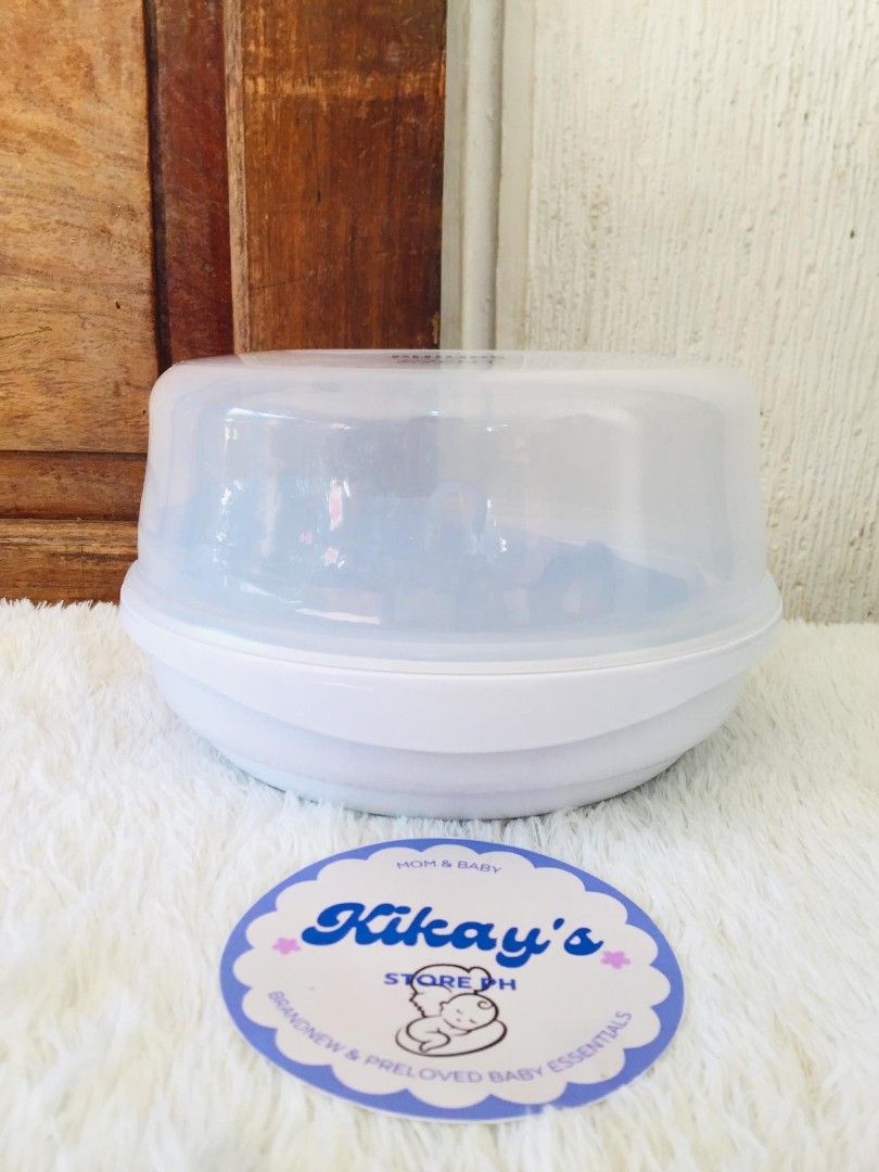 Philips Avent Microwave Steam Sterilizer (Category: Breastfeeding & Bottle Feeding) located in Tuguegarao City. Submitted by kikay.store.ph30 (Listing ID 1427519449, Image 1). Description: ❗NEW ARRIVAL❗🇱🇷 Avent microwave sterilizer Condition : likenew Price: 800 MOP: GCASH, BDO, MOD: SCO FOR SHIPPING PURPOSE, BUS SHIPPING, JNT, LBC ♥️ 1 day reservation ONLY ♥️ No to rush shipping ♥️ No free shipping ♥️ No return no exchange ♥️ No to long reserv