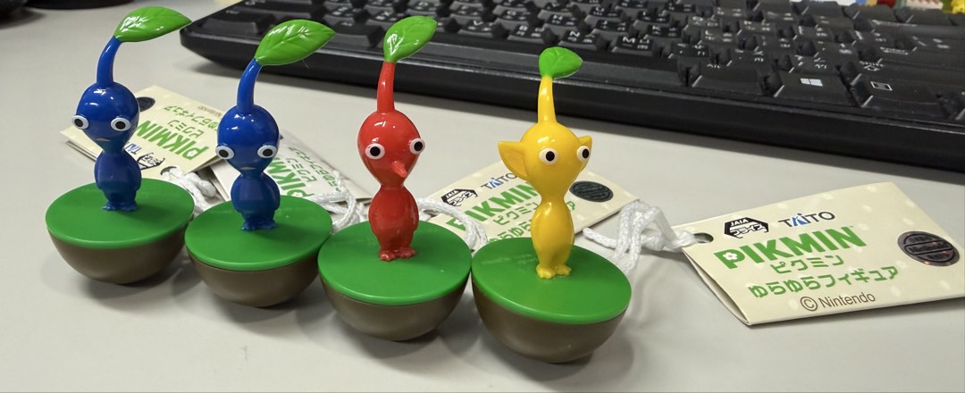 Pikmin 皮克敏 盆栽 公仔, 興趣及遊戲, 玩具 & 遊戲類 - Carousell