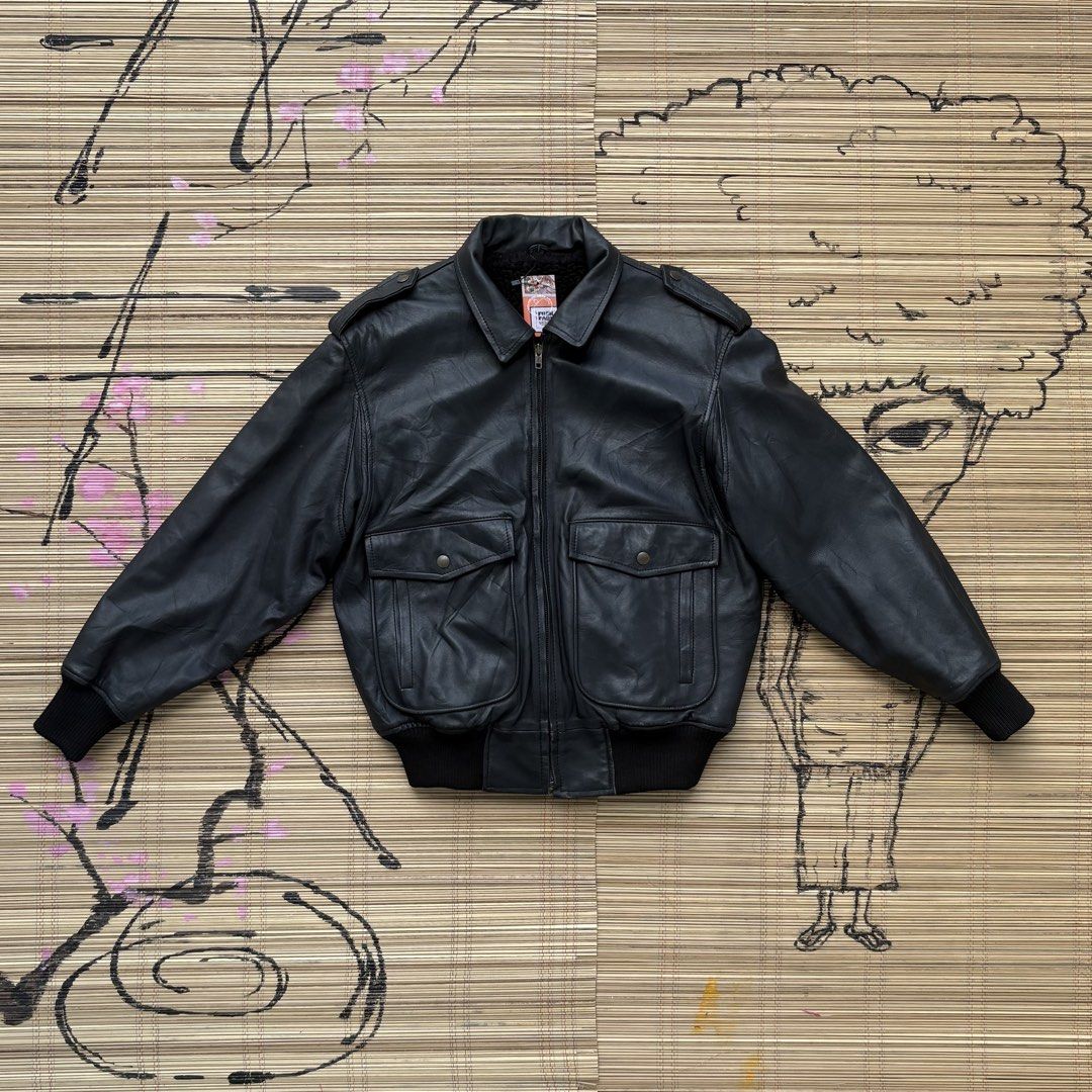 Pilot Jacket with Sherpa Lining (Category: Coats, Jackets and Outerwear) located in San Jose del Monte. Submitted by afrodrygoods (Listing ID 1427576464, Image 1). Description: 🏷️ Pilot Jacket with Sherpa Lining Can send when worn picture if requested -Size on tag: -W:‘’23 -L: “25 -condition: like new 🚚Courier: J&T/Lalamove. 💳Payment: Gcash/Bank Transfer. 📍Location: Fairview, Qc. & SJDM, Bulacan Please see description and double check picture