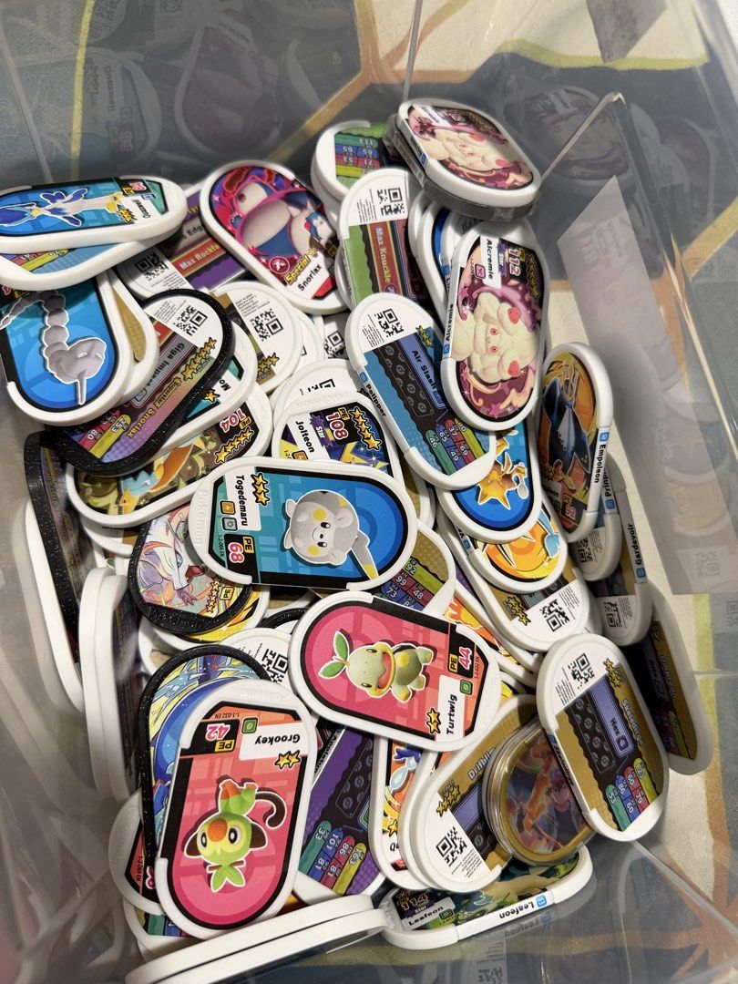 Pokemon Ga-Olé Discs - Assorted (Category: Character Goods) located in Pasig City. Submitted by archer07 (Listing ID 1427601661, Image 2). Description: Take all for 4k .