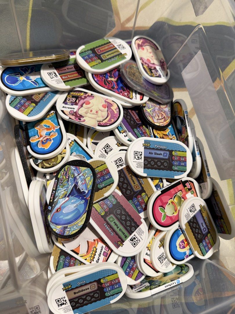 Pokemon Ga-Olé Discs - Assorted (Category: Character Goods) located in Pasig City. Submitted by archer07 (Listing ID 1427601661, Image 1). Description: Take all for 4k .