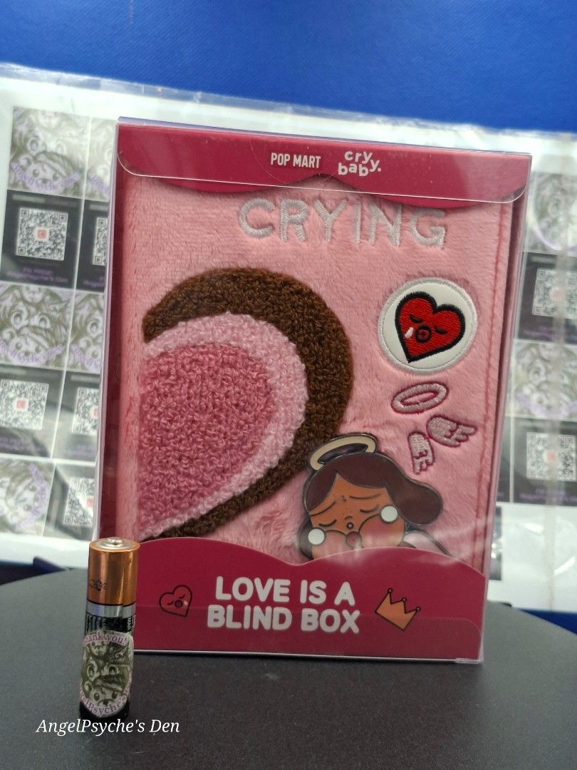 Pop Mart Cry Baby Note Book (Category: Stationery & School Supplies) located in Guiguinto. Submitted by angelpsyche (Listing ID 1427565137, Image 1). Description: >>>>>FOR SALE<<<<< Pop Mart Cry Baby's Tears Series - Angel Plush Notebook Badge Set Condition: Brandnew ***For Shipping method*** *Shipping and handling fee is shouldered by the buyer *Item will be shipped after payment is made and confirmed. *Payment is paid via bank deposit Thanks fo