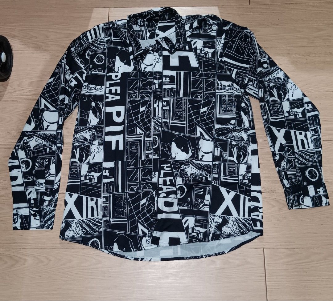 Preloved Men's Shirts (take all 4 pcs) (Category: Tshirts & Polo Shirts ) located in Taguig. Submitted by ncomn (Listing ID 1427513613, Image 1). Description: - Take all for PHP 250 (4 pcs) - Preloved shirts, please manage your expectations - Size: Large.