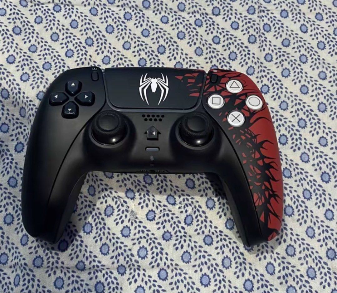 *LAST STOCK* PS4 Spider-Man Custom Controller COPY ORIGINAL LIKE PS5 ...