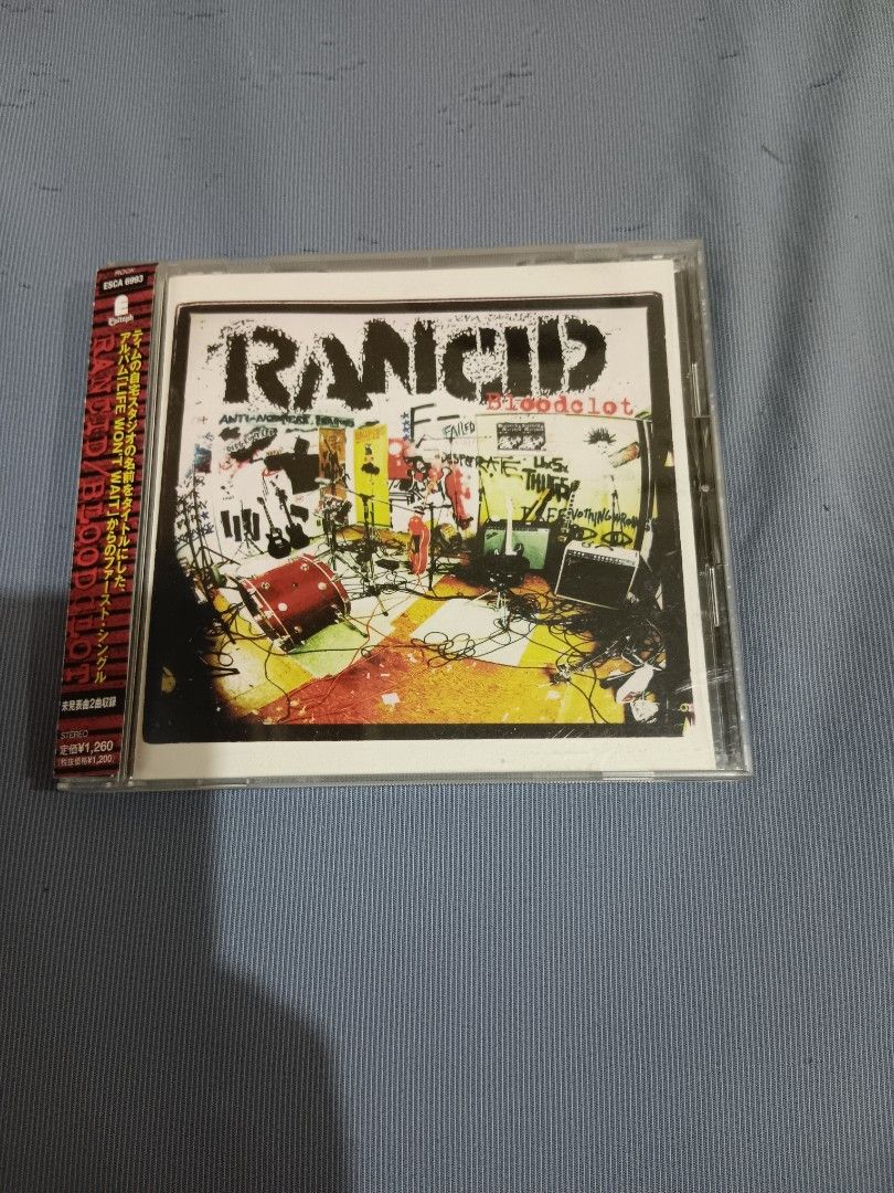 Rancid bloodclot single cd (Category: CDs & DVDs) located in Quezon City. Submitted by scorpion_zer0 (Listing ID 1427502127, Image 1). Description: for sale rancid bloodclot single cd japan press with obi strip Excellent condition meetup: cubao or ayala makati.