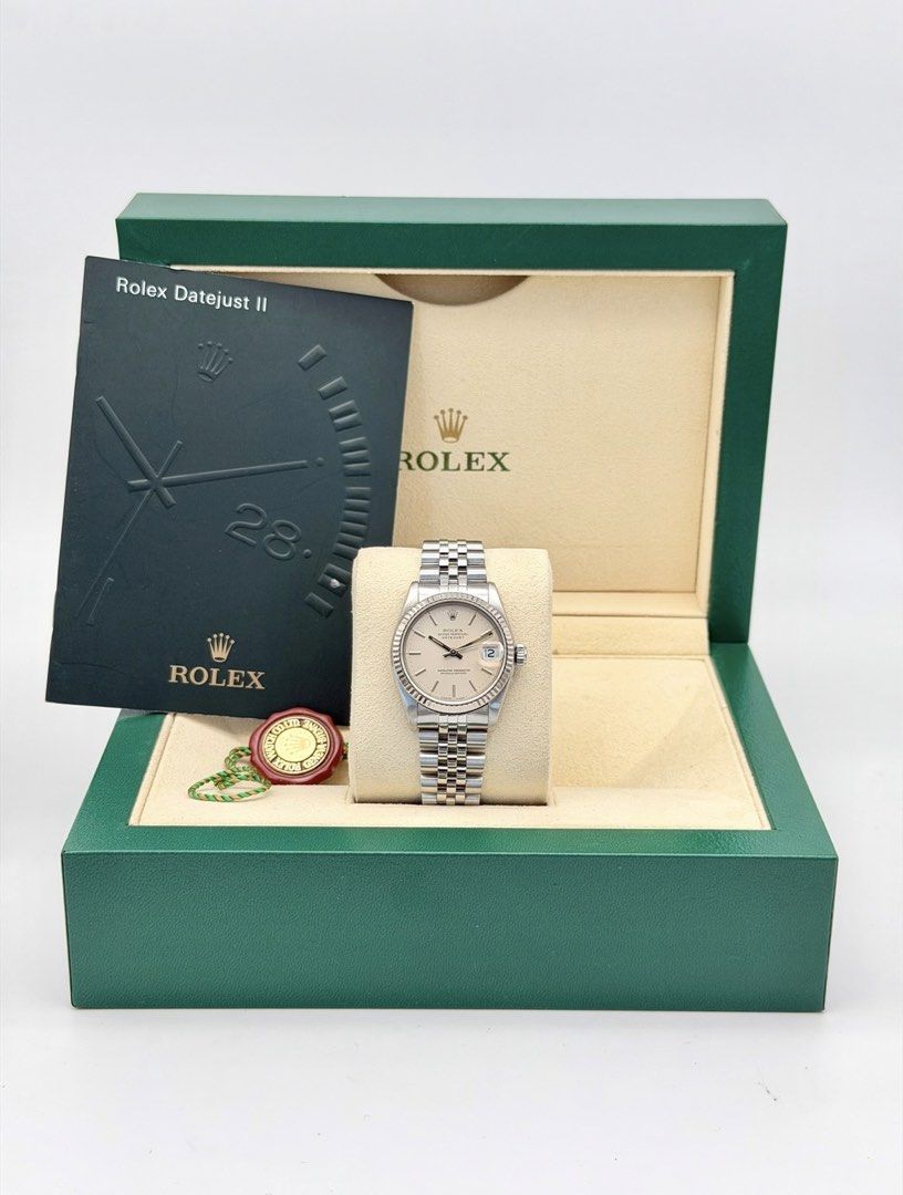 Rolex Datejust 31mm Silver Stick Dial 68274 (Category: Luxury Watches) located in Manila. Submitted by timelesseleganceph (Listing ID 1427508332, Image 2). Description: Rolex Datejust 31mm Silver Stick Dial 68274 Price 348k Reference 68274 Size 31mm Dated Circa 1991 - 1992 N Series Silver Stick Dial in 18K White Gold Bezel on Jubilee Bracelet Comes with Watch & Box.