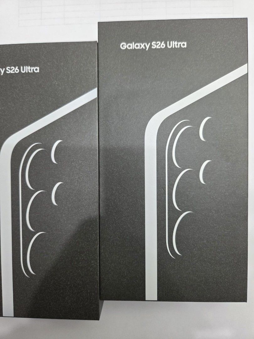Samsung Galaxy S26 Ultra (Category: Samsung) located in Manila. Submitted by egarcia91 (Listing ID 1427623964, Image 2). Description: For sale!! S26 Ultra 12GB/512GB sealed box ntc openline / with receipt for samsung warranty guarantee unit not from financing. 74K - Blue / Violet / White available Dm. Meet up sa QC.