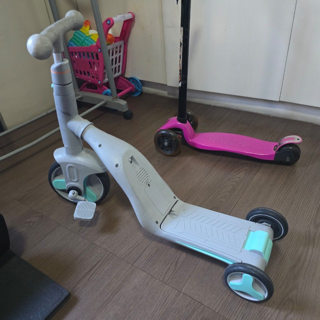 Scooter bike (Category: Baby Monitors) located in Marikina City. Submitted by twinkletosh14 (Listing ID 1427563482, Image 2). Description: barely used scooter c9nvertable yo bike.