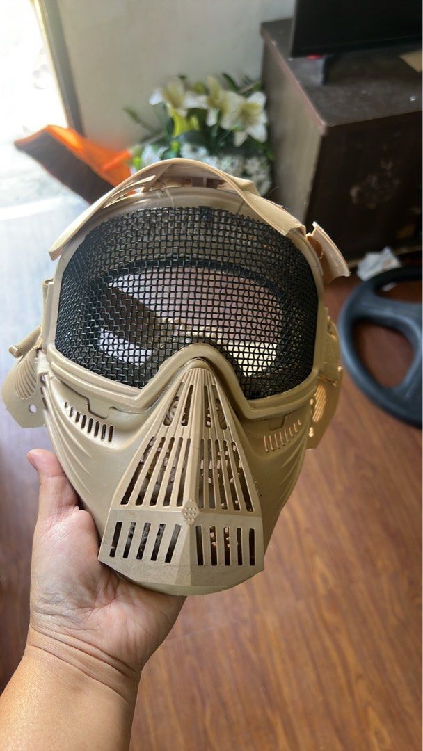 Tactical Airsoft Mask (Category: Combat Sports) located in Angono. Submitted by gifted_turtle (Listing ID 1427503692, Image 1). Description: .