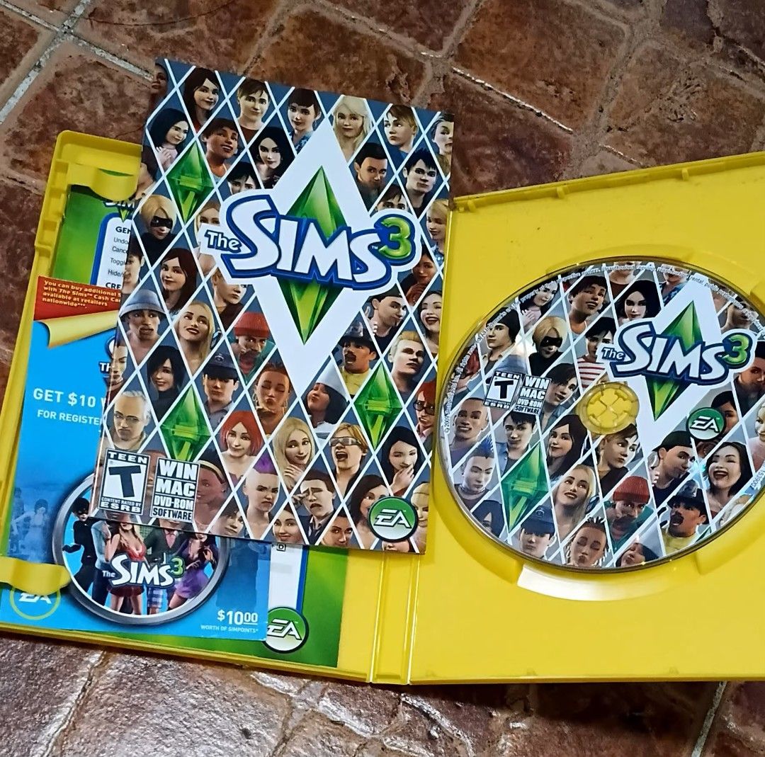 The Sims 3 PC Game (Category: Others) located in Quezon City. Submitted by dancatz (Listing ID 1427630018, Image 2). Description: □ P350.00 □ very good condition □ Sims 3 PC game. Includes the game disc, manual, and original case. Features the ability to build houses, customize everything, and pick traits. Unleash your creativity and explore new locations. Rated Teen. Compatible with Windows and Mac. LFB Seller location : Brgy. Sta. Teresita, Que