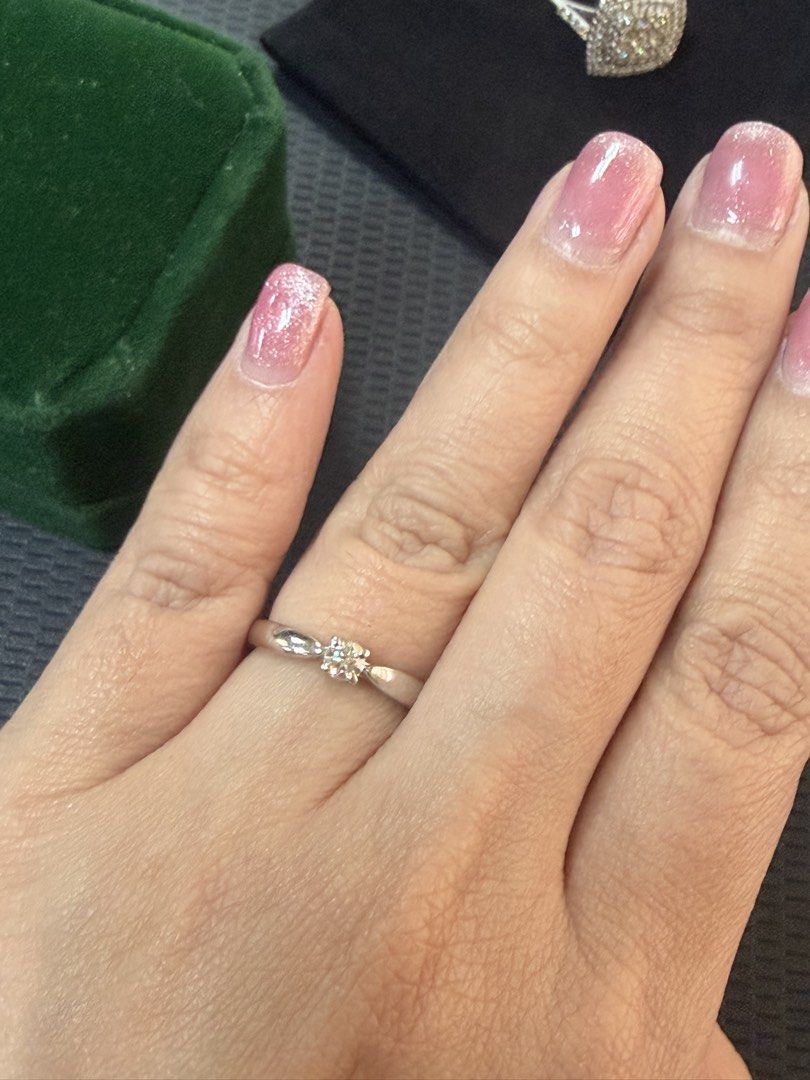 Tiffany & Co. Harmony Platinum Diamond Ring (Category: Rings) located in Pasay City. Submitted by adamclarence (Listing ID 1427511448, Image 2). Description: Authentic 💯 .25ct Natural Diamond Ring size 5 Open for layaway 👌.