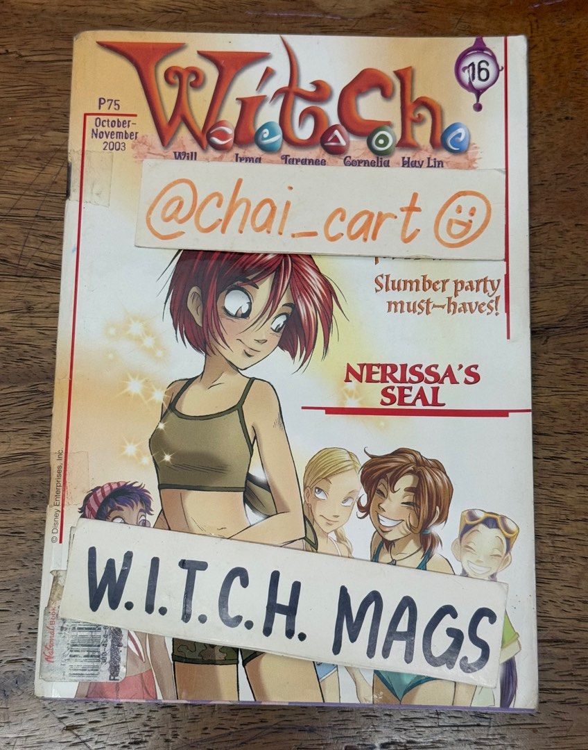 WITCH MAGAZINE WITCH COMICS ISSUE NO. 16 (Category: Comics & Manga) located in Manila. Submitted by chai.cart (Listing ID 1427615783, Image 1). Description: WITCH MAGAZINE WITCH COMICS ISSUE NO. 16 🔴 KINDLY READ BEFORE TRANSACTING 🔴 DON’T BUY IF YOU’RE SENSITIVE. - all items are PRELOVED - considered RARE and LIMITED - PLS MANAGE YOUR EXPECTATIONS as these are OLD copies. some FOLD or TEAR may be present (mostly on the covers and spine) - in ve