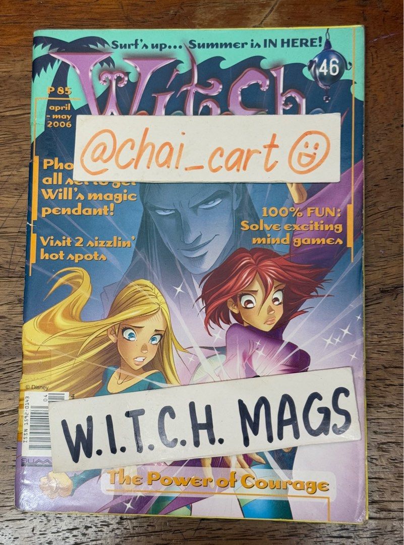WITCH MAGAZINE WITCH COMICS ISSUE NO. 46 (Category: Comics & Manga) located in Manila. Submitted by chai.cart (Listing ID 1427617146, Image 1). Description: WITCH MAGAZINE WITCH COMICS ISSUE NO. 46 🔴 KINDLY READ BEFORE TRANSACTING 🔴 DON’T BUY IF YOU’RE SENSITIVE. - all items are PRELOVED - considered RARE and LIMITED - PLS MANAGE YOUR EXPECTATIONS as these are OLD copies. some FOLD or TEAR may be present (mostly on the covers and spine) - in ve